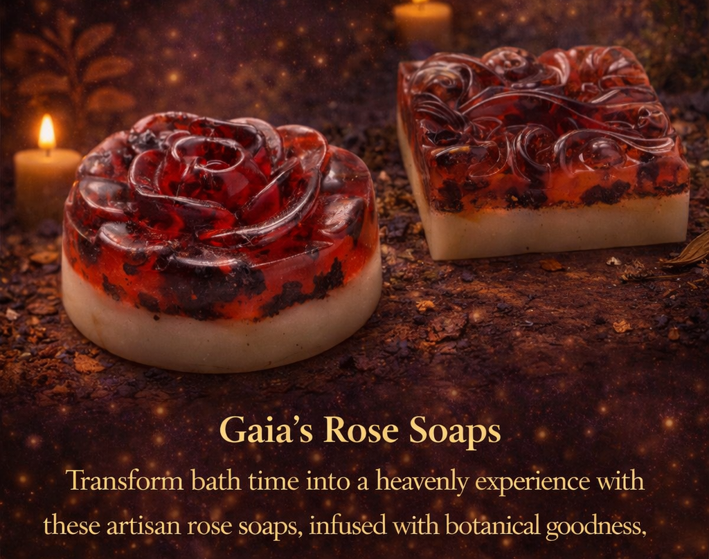 Gaia's Rose Handmade Botanical Soap